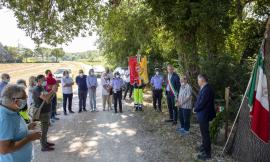 Cerimonia per l'anniversario della Liberazione di Civitanova, Ciarapica: "tributo dovuto" (FOTO)