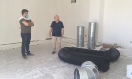 Recanati, ampliamento dell'Itis "Mattei": lavori in via di ultimazione