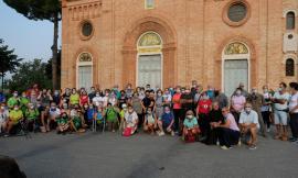 Treia, grande successo per la prima camminata all'alba in perdono di Assisi