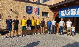 CUS Camerino, gli atleti delle Fiamme Gialle protagonisti all'Open Day di salto in lungo (FOTO)