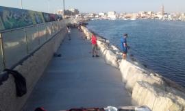 Civitanova, terminano i lavori per la sistemazione del molo est