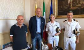 Guardia Costiera Civitanova, il comandante Gentilini passa il timone al tenente Ylenia Ritucci (FOTO)