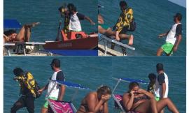 Civitanova, momenti di tensione in spiaggia: spunta dello spray urticante per cacciare un ambulante (FOTO)