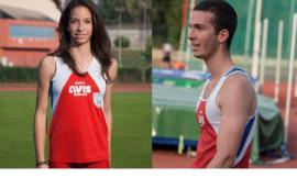 Atletica Leggera, Ambra e Sebastiano Compagnucci si qualificano ai campionati italiani