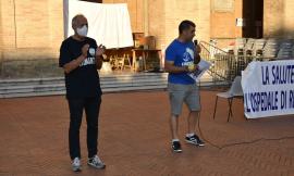 Regionali, comizio di Saltamartini a Recanati: "Sono entrato in Lega grazie a Salvini"
