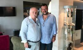 Matteo Salvini torna nel Maceratese per un pranzo al Parco Hotel con i suoi sostenitori