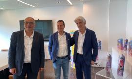 Parcaroli in visita all'azienda Rainbow: "Con Straffi ambiziosi progetti per Macerata"