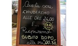Corridonia, il bar "It's Fantasy Cafè" chiude a mezzanotte e riapre 30 minuti dopo