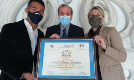 Rotary Civitanova “Arti e Mestieri”: premiato Mauro Brattini, al lavoro per donare un'opera alla città