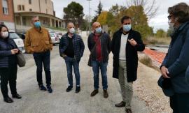 San Ginesio, riparte l'iter per la ricostruzione del polo scolastico: effettuato sopralluogo