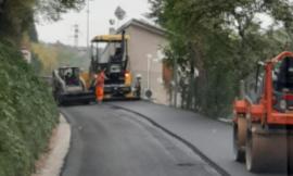 San Severino, da Castello al Monte al rione Di Contro: nuovi asfalti in diverse strade