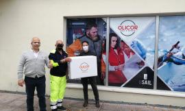 San Severino, 3.000 mascherine per la Protezione Civile: il dono dell'azienda Olicor