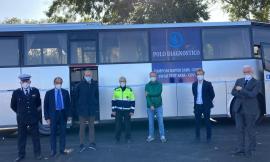 Civitanova, tamponi rapidi a bordo del bus: giovedì al via il nuovo checkpoint