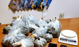 Montecosaro, coppia con 1.200 grammi di marijuana nascosti in casa: scattano le manette (VIDEO e FOTO)