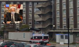 Ospedale di Macerata al collasso, l'allarme di Parcaroli: "necessario un altro Covid-hospital"