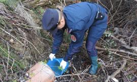 Camerino, scarico domestico abusivo sul suolo: sanzionato proprietario di un'abitazione