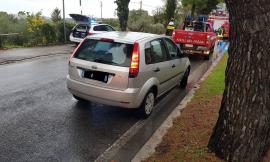 Macerata, tamponamento in via Bramante: traffico in tilt