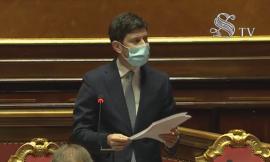 Il ministro Speranza in Senato: "Il 25 dicembre e l'1 gennaio limitare spostamenti tra Comuni"