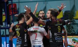 Esordio da favola per la Lube Civitanova in Champions: Perugia abbattuta in 4 set