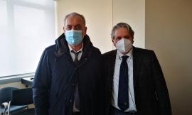 Tolentino, il punto sulla ricostruzione. Pezzanesi incontra Legnini: "Urge personale"