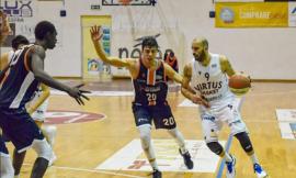 Basket, la Virtus Civitanova capitola nel derby casalingo: Jesi si impone per 81 a 62