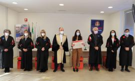 Unicam, il Covid non ferma la Scuola "Carlo Urbani": Angelica Mogianesi si diploma in presenza