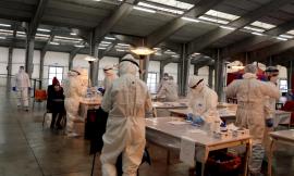 Screening di massa, a Macerata oltre 1900 tamponi analizzati nella quinta giornata: 3 i positivi