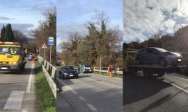 Corridonia, tamponamento a catena davanti al cimitero: due feriti al Pronto Soccorso