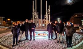 Civitanova, la Rotatoria del Castellaro cambia volto e nome: ecco la nuova "B-Chem"