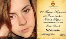Premio "Ossi di Seppia": la tolentinate Sofia Lacava miglior autrice under 16 di poesie inedite