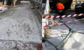 Civitanova, forti gelate nella notte: cimitero della città alta ancora chiuso
