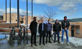 Unicam sempre più green, una ciclostazione al Campus: al via servizio e-bike per gli studenti