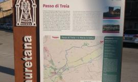Valorizzazione dell'antica via Romano–Lauretana: totem informativo a Passo di Treia