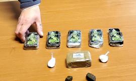 Civitanova, l'hashish viaggia a bordo di uno skate: agli arresti 2 giovani. Perquisite le abitazioni