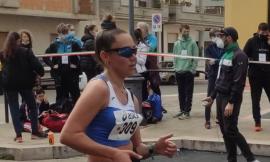 Cus Macerata in festa, Giulia Miconi conquista il bronzo ai campionati italiani di marcia