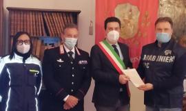Urbisaglia, importante documento dell'Ottocento riconsegnato al Comune dai carabinieri di Perugia