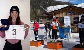 Cus Camerino in festa ai CNU Invernali: Erica Biaggi conquista il bronzo nello slalom gigante