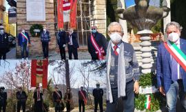 Tolentino, i Martiri di Montalto ricordati 77 anni dopo l'Eccidio dal sindaco e dal presidente Anpi