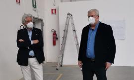 Piediripa, il nuovo hub vaccinale pronto per l'8 aprile: lavori conclusi in appena 20 giorni