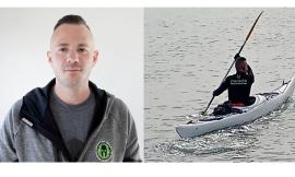 Civitanova-Croazia in kayak: la traversata di Alessandro Gattafoni per curare la Fibrosi Cistica
