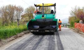 Nuovo asfalto per la provinciale “Serra di Appignano-Botontano”: lavori per 100mila euro