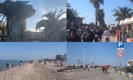 Civitanova, un arancione sempre più sbiadito, lungomare e centro già in fermento per la 'zona gialla'  (FOTO)