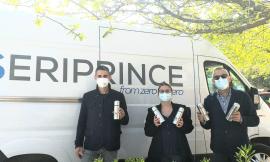 Corridonia, donate 320 borracce agli ospiti della comunità Pars: il cuore di Seriprince e Rinaldelli