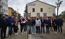 Tolentino, piazzale di viale Vittorio Veneto intitolato a Piero Ciarapica: svelata oggi la targa