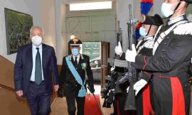 Macerata, carabinieri in festa per il 207° annuale di fondazione: nel 2020 risolti il 28% dei delitti