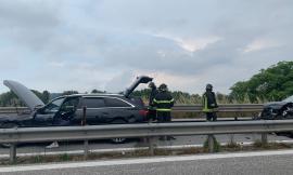 Montecosaro, tamponamento in superstrada: traffico paralizzato