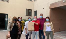 Da San Marino a Camerino per solidarietà: doni per la Casa di riposo e il centro MilleColori