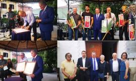 Tolentino, il sindaco Pezzanesi in visita a Isola d'Istria: rinnovato lo storico gemellaggio