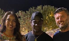 Mario Balotelli a Civitanova: serata con amici al "Madeira"