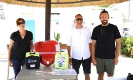 Civitanova, allo 'Chalet la Lampara' arriva un defibrillatore grazie all'associazione "Il principe Mattia Perini"